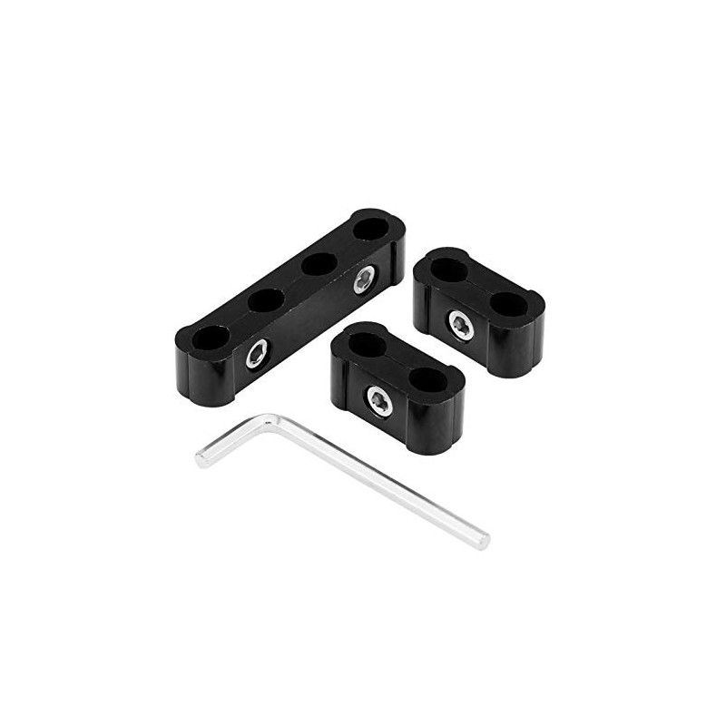 12 Piezas Separadores de Cable de Bujías Aleación de Aluminio