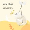 BIOBOO Hug Double Wearable Breast Pump- White, New Sealed 24mm,