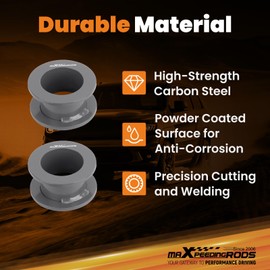 maXpeedingrods 3" Front & 2" Rear Leveling Lift Kit for 2000-2006 Chevy Avalanche Tahoe Suburban Yukon Escalade 6-Lug Truck, with Front Rear Shock Extenders, Gray