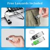 Wooolken USB Stick 2GB 2.0 2 Pack Memory Stick Black