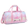Unicorn Dance Bag for Girls Travel Duffel Bags Girls Sports