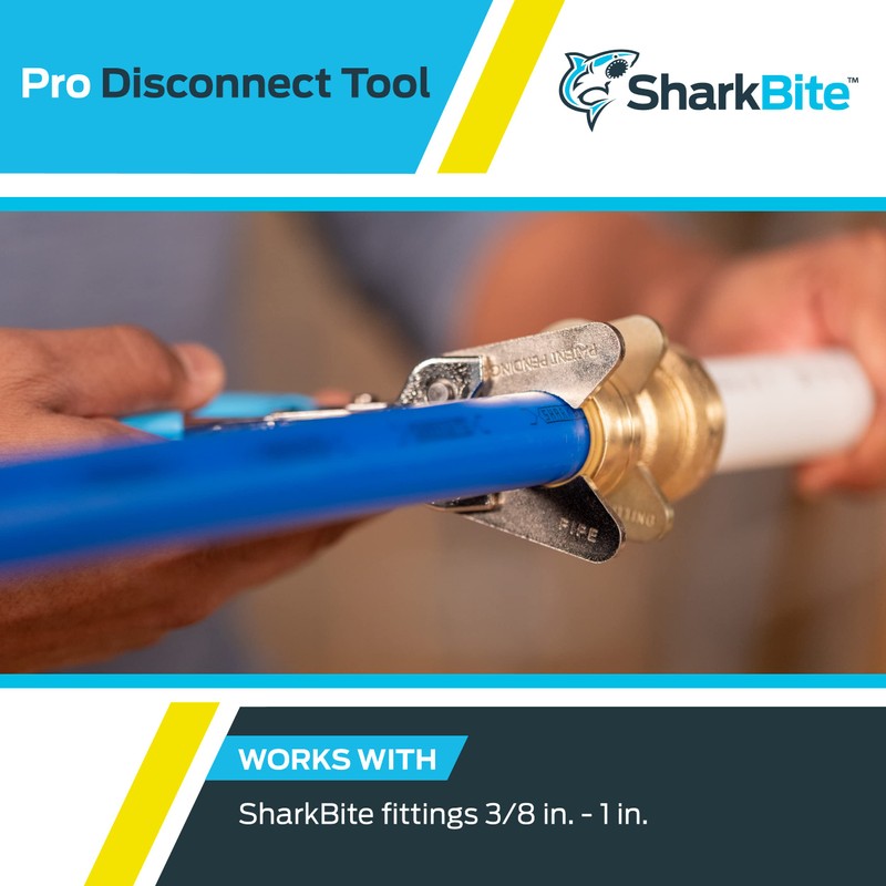 SharkBite 3/8 Inch to 1 Inch Pro Push to Connect