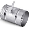 Therwen Backdraft Damper Duct Manual Volume Damper with Sleeve Stove