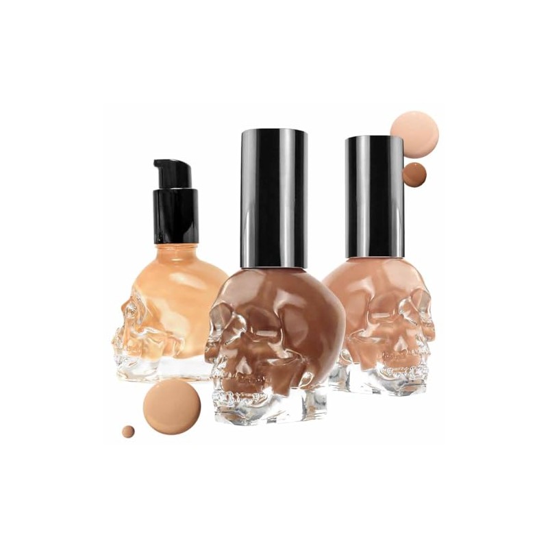 Malagna Cosmetics Base Maquillaje Líquida Vegana, Limbo, 30ml