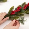 com-four® 25 x Decorative Branch Pine Needles - Christmas Scatter