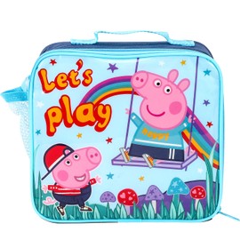 TDL George and Favourite Pig Lunch Bag Children's School or Travel Dinner Bag