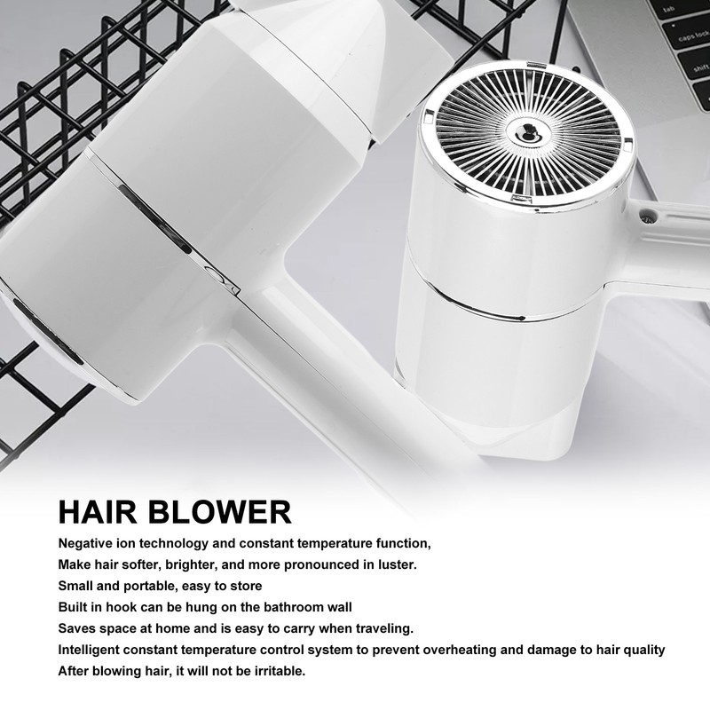 Portable Hair Dryer Negative Ion Constant Temperature Cold Hot Hair