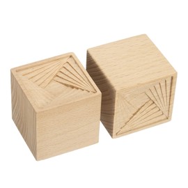 QUARKZMAN 2 Stücke Holz Ätherische Öl Diffusoren Schwarze Walnuss Schritte Aroma Diffusor für Auto Zuhause