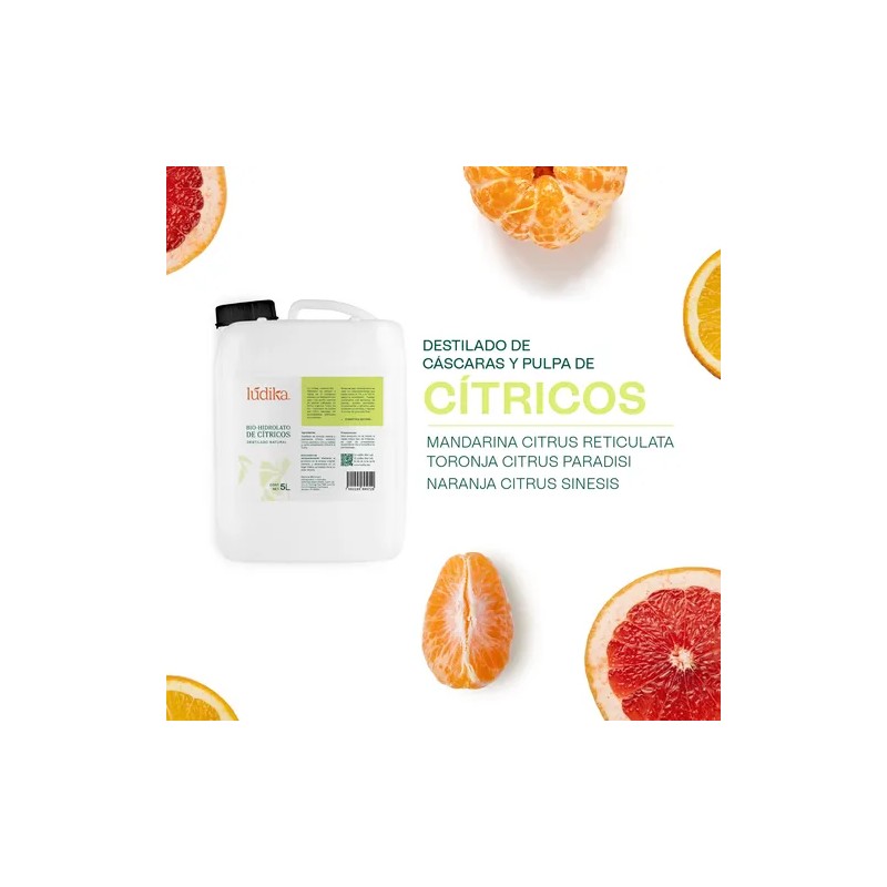 Hidrolato De Cítricos Facial, Corporal Y Capilar 5 L