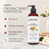 PURA D'OR 16 Oz ORGANIC Sweet Almond Oil - 100%