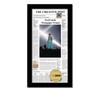 Creative Picture Frames 11" x 22" Black Newspaper Display Frame