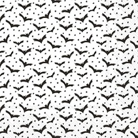 IHR Ideal Home Range Cocktail Napkins Disposable 3-Ply Paper Party Napkin Pack, 5" x 5", Going Batty, 20-Count