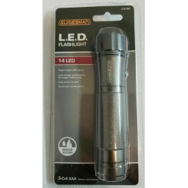 Guidesman 14-LED Flashlight Aluminum & Water Resistant 2-Pack Lot New