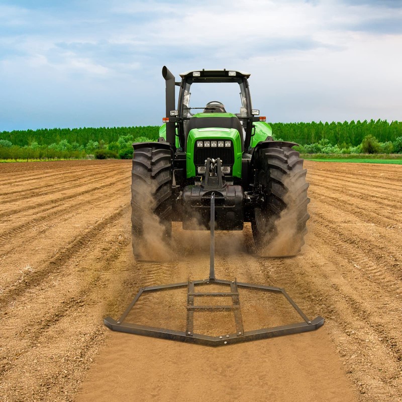 60 Inch Driveway Drag Grader Harrow with 2 Adjustable Bars