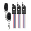 dstfuy Wireless Light Switch,3 Way Mini Remote Switch AC 110V/120V/220V/240V/10A