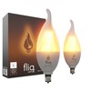 Fliq | LED Flame Light Bulb | 2 Pack |