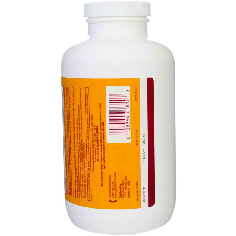 Rugby Niacin 500 mg 1000 Tabs Pack of 2