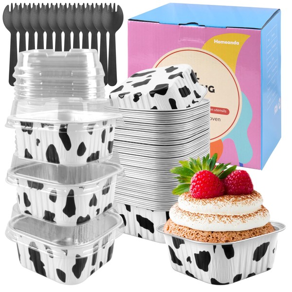 60 moldes para tartas y moldes para pan con tapas,