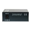 LevelOne Gigabit RJ45 to SFP Media Converter PoE PSE