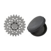 Fingertip Gyroscope Toy Round Shaped Relieves Stress Metal Rotating Decompression