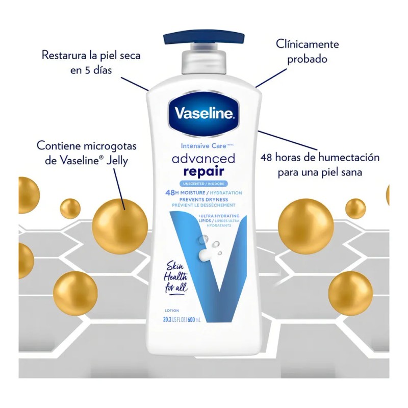 Vaseline Intensive Care Advanced Repair 600 Ml