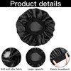Binnan Pack of 2 Silk Caps, Adjustable Hair Cap, Silk,