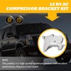 Jecoupoon LS R4 AC Compressor Bracket Kit Compatible with 1999