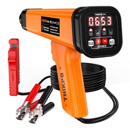 THIKPO Digital Ignition Timing Setting Light 12V - Inductive Strobe Ignition Light with Tachometer for 2 & 4 Stroke Petrol Engines - For Car, Motorcycle, Boat Engines