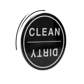CONMOTO Dishwasher Magnet Clean Dirty Sign,Clean Dirty Magnet for Dishwasher,Kitchen Dishwasher Magnets Sign, No-Scratch Strong Magnets, Dirty Clean Dishwasher Magnet with Double-Sided Stickers