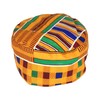 Omaqa Elastic Kente Kufi Hat #1