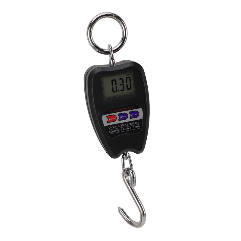 Portable Electronic Scale High Accuracy Digital Hanging Scale 200kg Weight