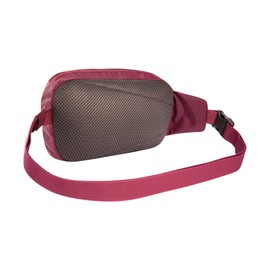 Tatonka Bum Bag Hip Sling Pack S (1.5 L) - Stylish Waist Bag with Two Zip Compartments Including Organiser - Can Also Be Worn as Crossbody Bag or Sling Pack - 23 x 14 x 5 cm, Bordeaux Red / Dahlia,