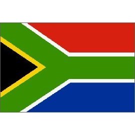 2 x 3 FT - SOUTH AFRICA FLAG - INDOOR-PARADE