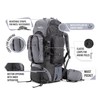 Tripole Walker 65 Litres Rucksack | Internal Frame With Metal