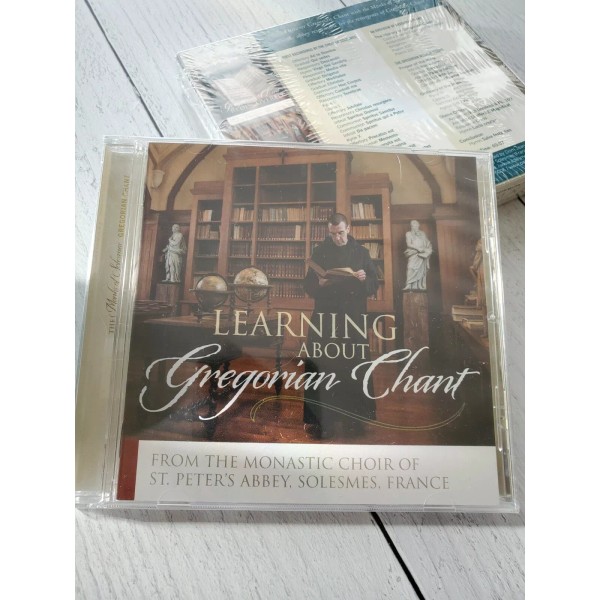 CD Learning About Gregorian Chant by the Monks of Solesmes