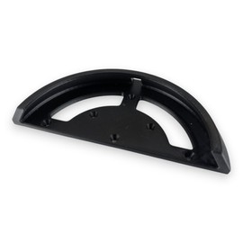 Teobase Orbital Sander Wall Holder for 125mm (5") / 150mm (6”) Sanders – Secure Storage – Fits Festool, Mirka & Similar Sanders (Black, 150mm (6"))