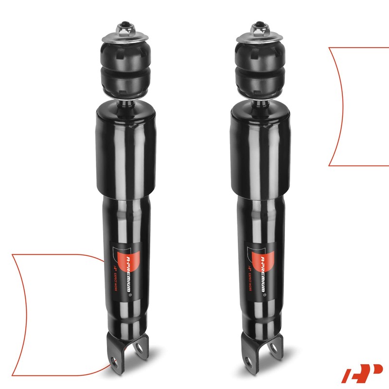 A-Premium Front Shock Absorber Compatible with Hummer H3 2006-2010, 2-PC