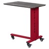 ACME Cargo Metal Base Accent Table with Wall Shelf and