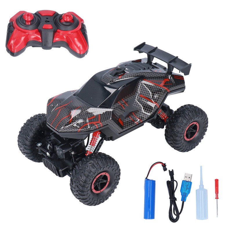 2.4G Remote Control Off Road Vehicle Spray Climbing Shock Absorption