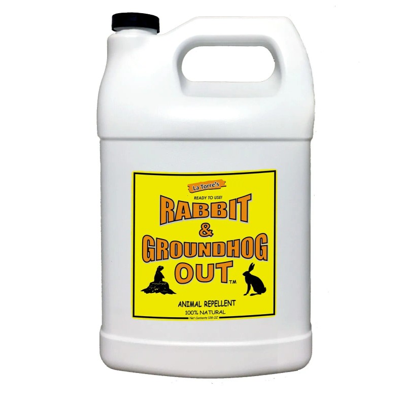 Deer Out Rabbit & Groundhog Repellent: Rabbit Out 1 Gallon