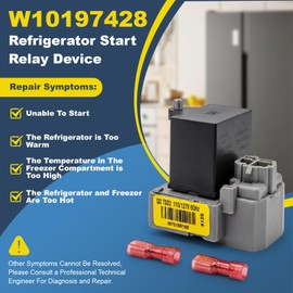W10189190 WP2319792 Start Relay Device Compatible Whirlpool Refrigerator ﻿
