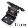 20 Pack 10 Pairs 3/8" Inset Cabinet Door Hinges Matte