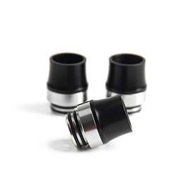 DIY-24H - Drip Tip 810 Connection for Evaporator Delrin Stainless Steel Mouthpiece Driptip