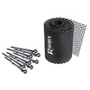 Ribiland PRGG Drain Net with Fixing Hooks Black
