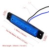 FXC 10x 6 LED Clearence Truck Bus Trailer Side Marker