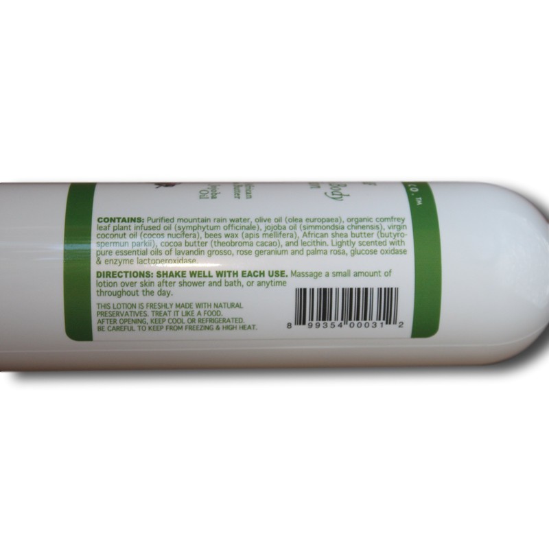 SUPER SALVE SPO Comfrey Lotion, 8 OZ