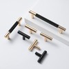 Gutuwellea 12 Pack 5 Inch 128 mm Knurled Cabinet Handles