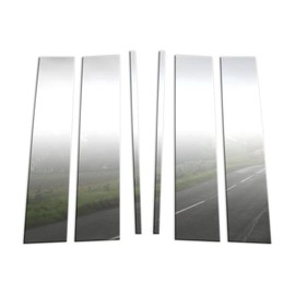 Upgrade Your Auto Pillar Post Covers for GMC Yukon XL 2015-2016 (Stainless Steel 6pc)