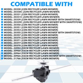 YiYou Lawn Mower Transmission 137-4823, Replaces 121-9180 115-1992 1374823, Compatible with Toro 22 Inch Recycler Lawn Mower, Fits Model 20330 20330C 20331 20331C