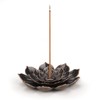 SLKIJDHFB Lotus Incense Holder Brass Stick Incense Holder Cone Coil